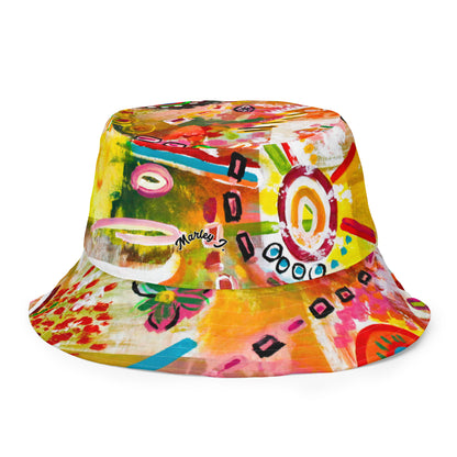 Carnival of Flowers Reversible bucket hat