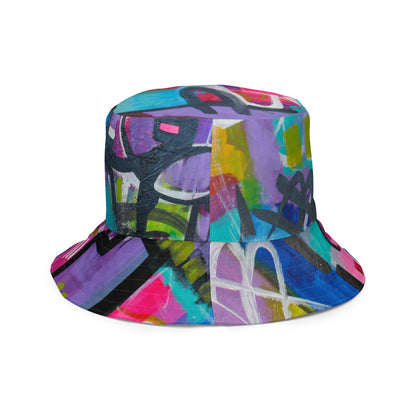 Code of Flowers Reversible bucket hat