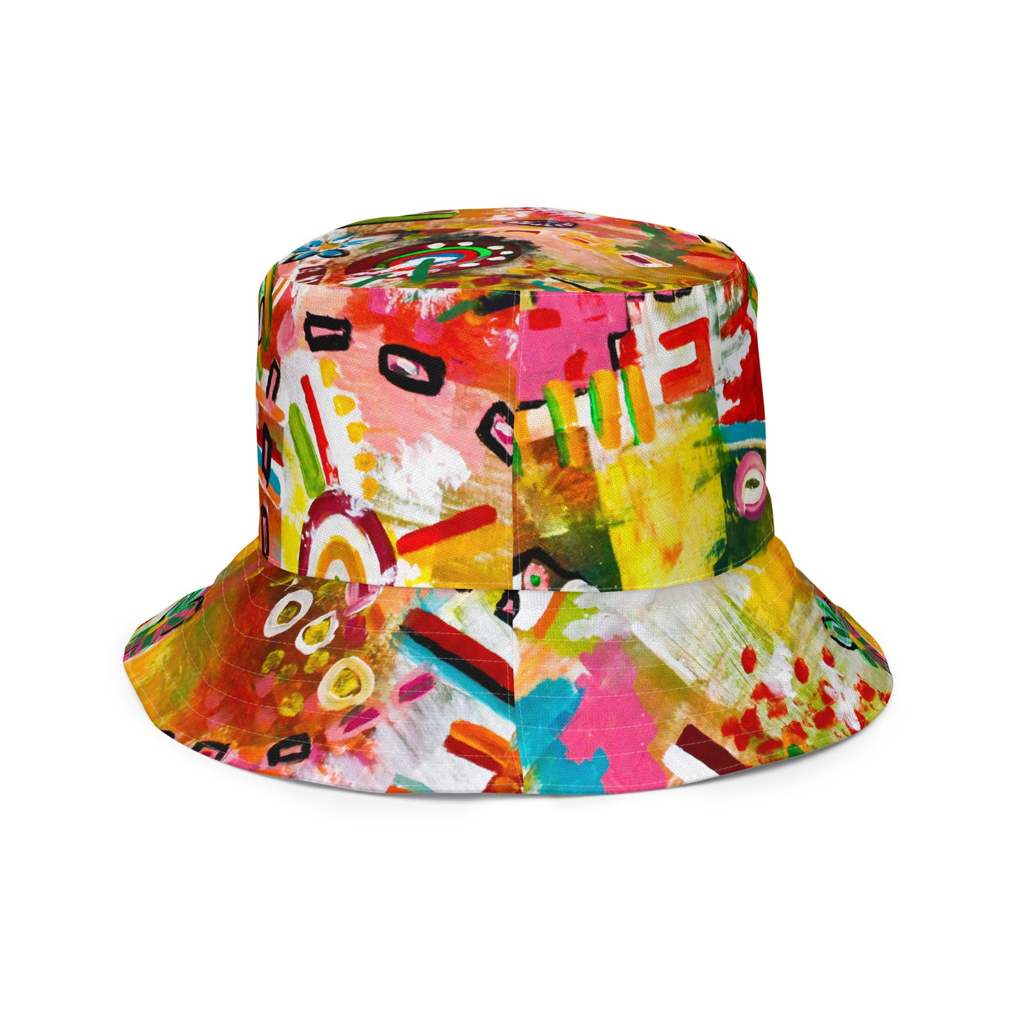 Carnival of Flowers Reversible bucket hat