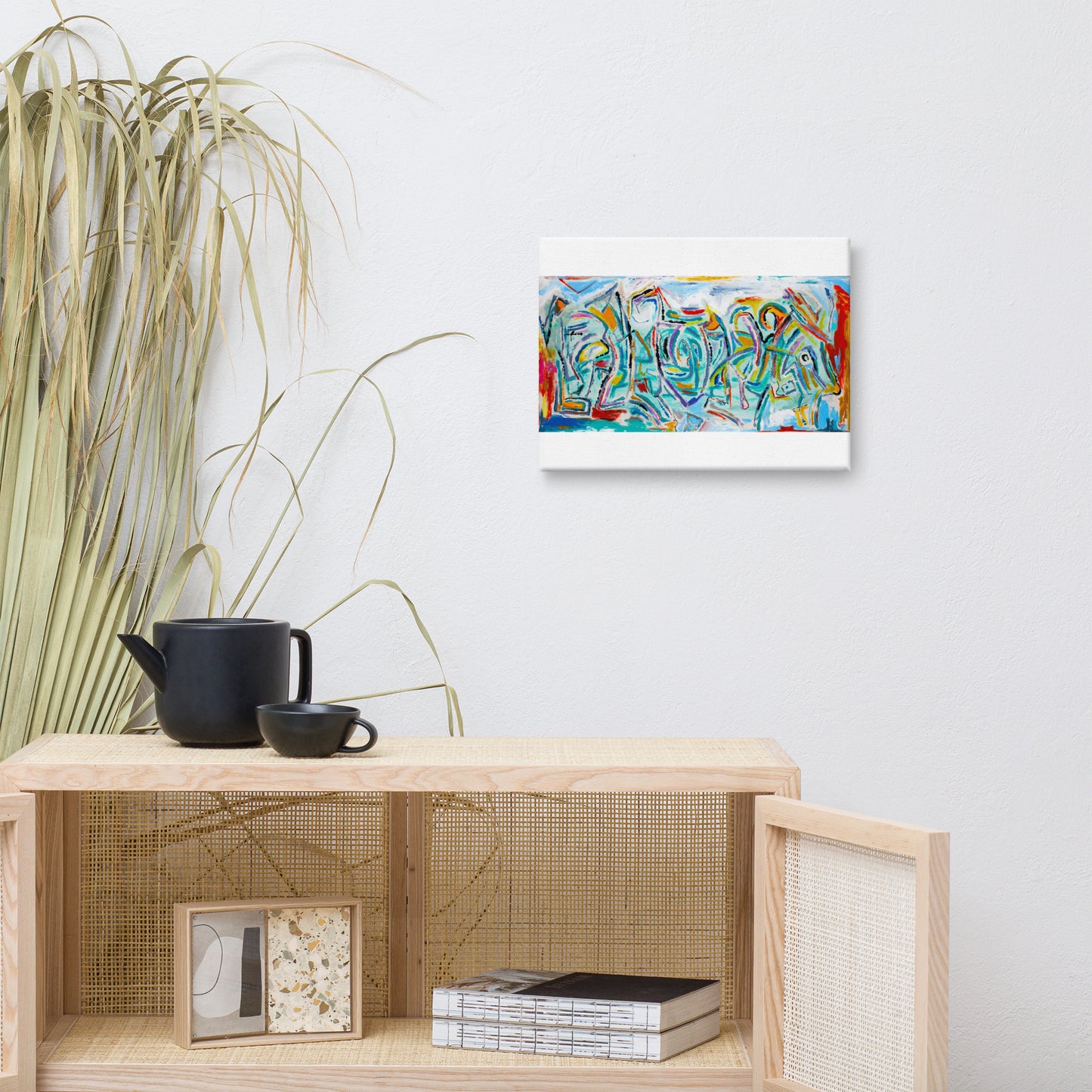 Bull In Dance - Canvas Print