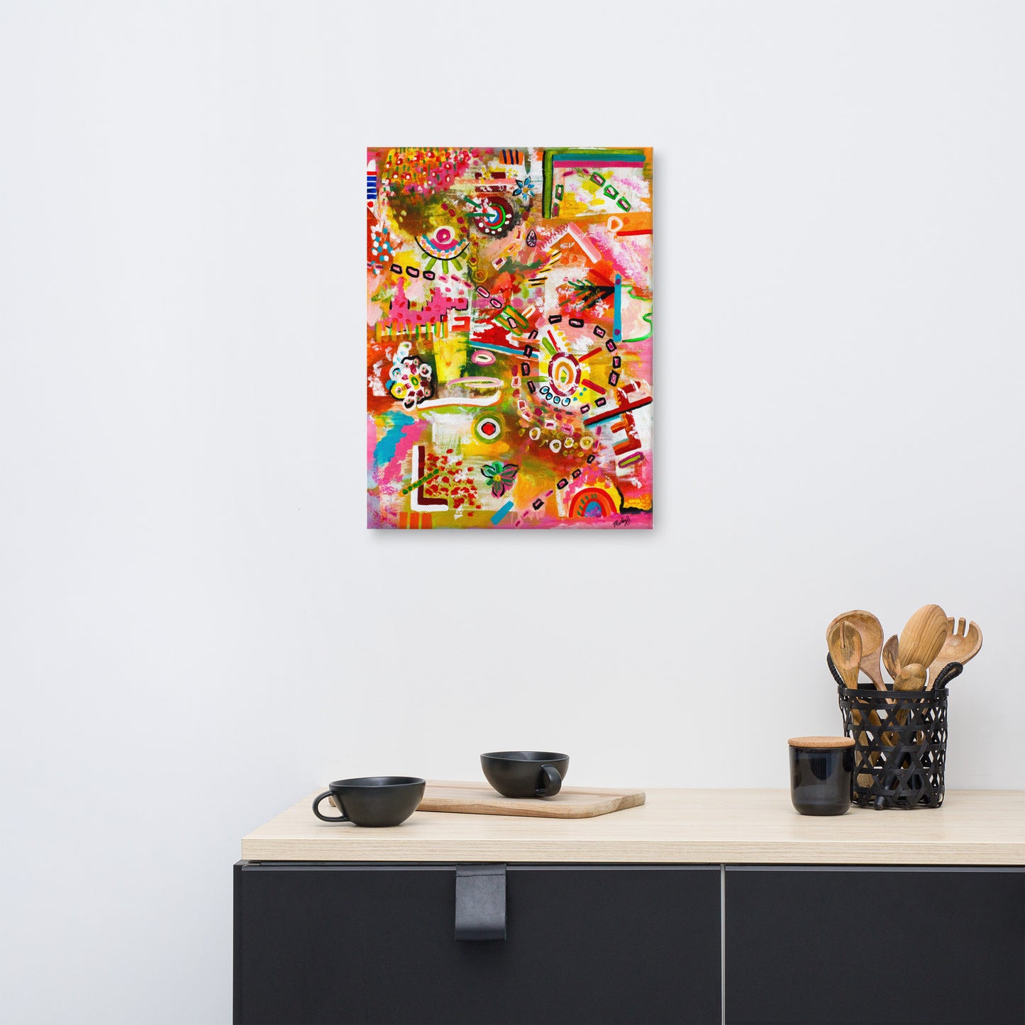 Carnival of Flowers - Canvas Print