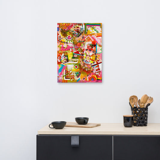 Carnival of Flowers - Canvas Print