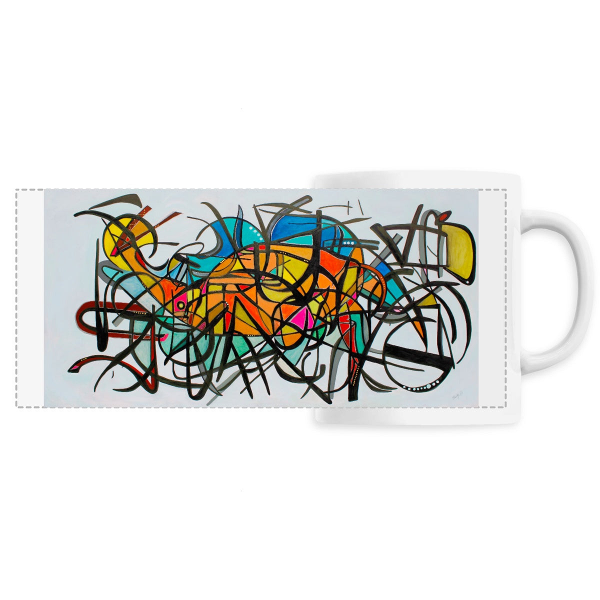 Antelope Mug by Marley J. 