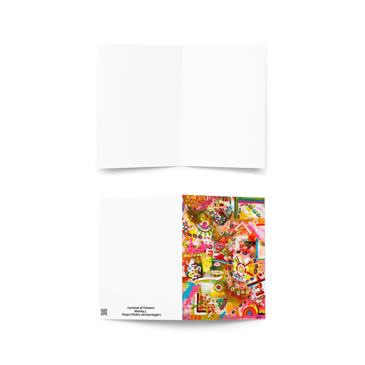 Carnival of Flowers - Greeting card
