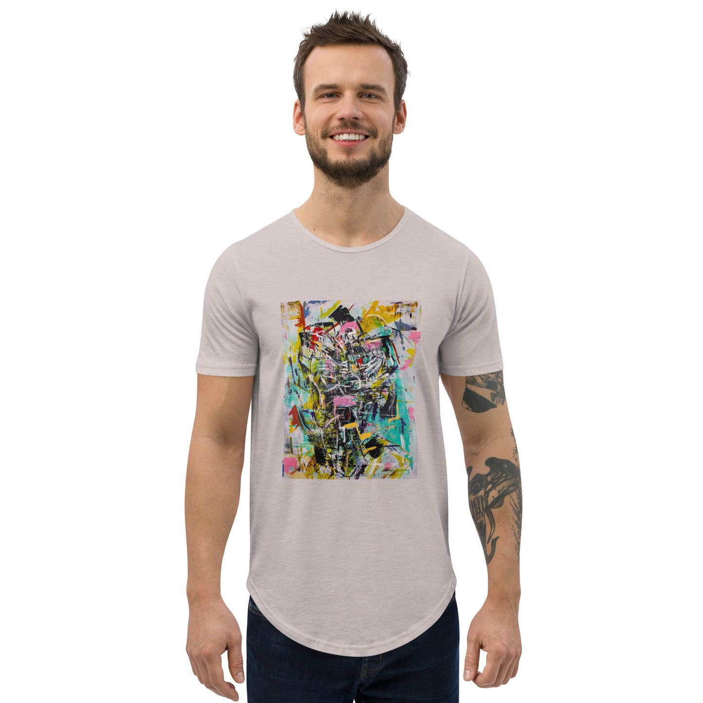 The Lovers Men's Curved Hem T-Shirt