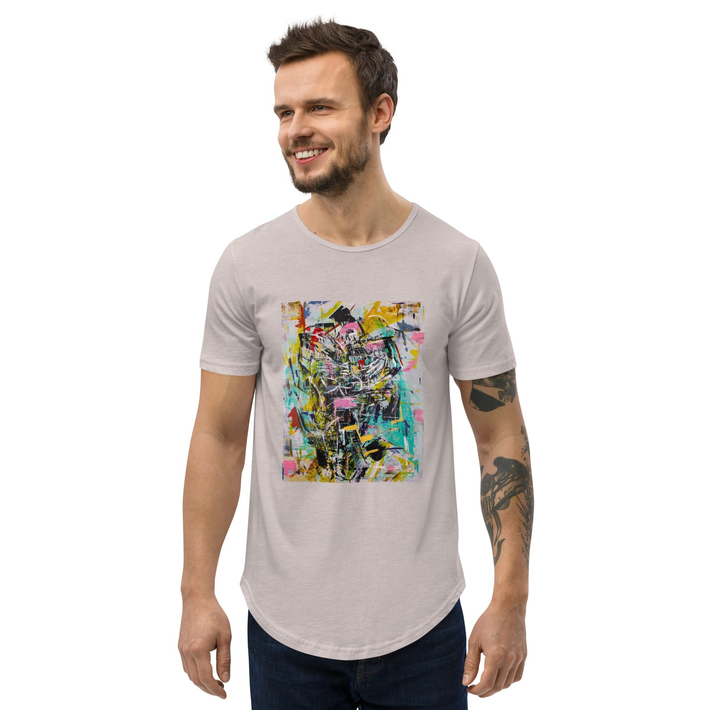 The Lovers Men's Curved Hem T-Shirt