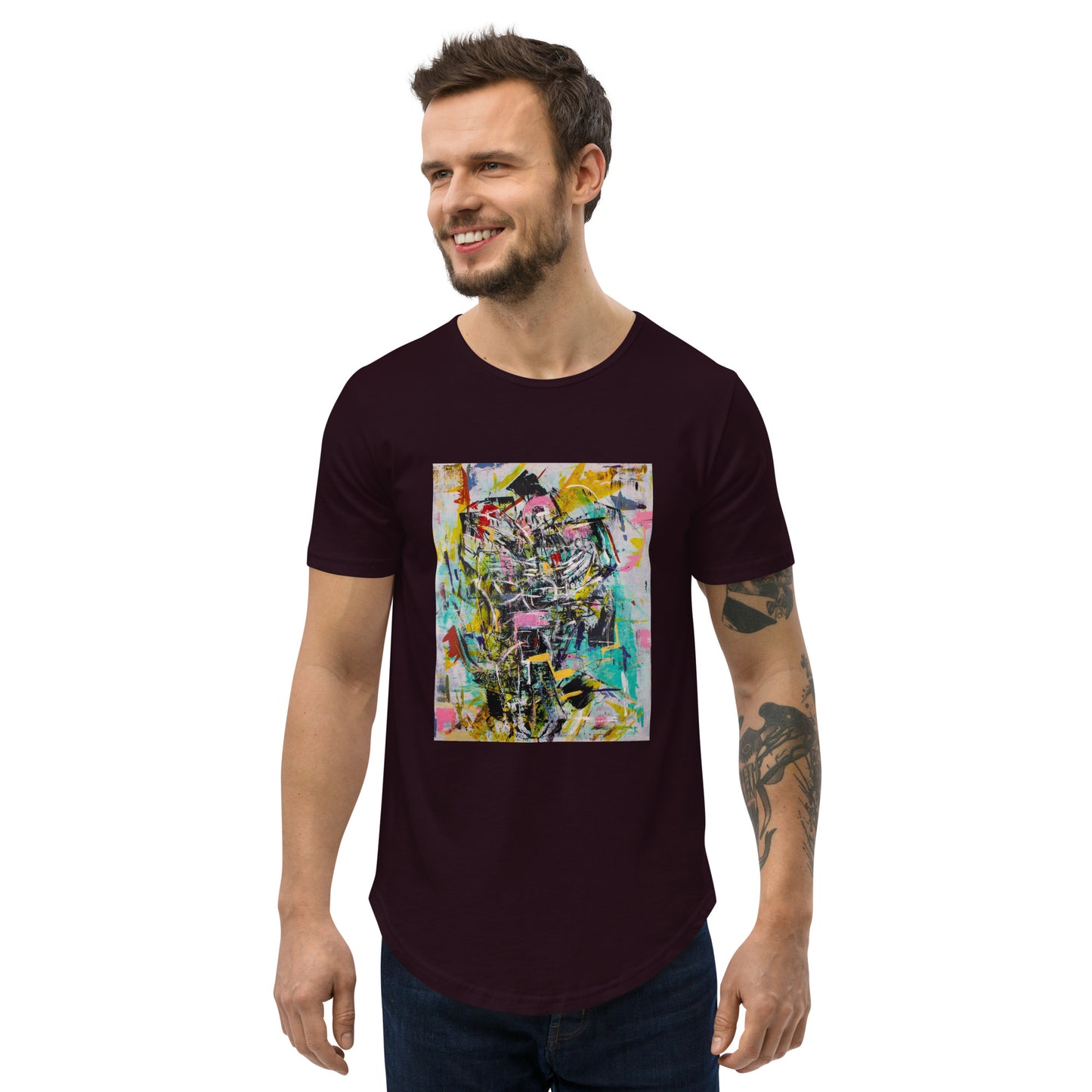 The Lovers Men's Curved Hem T-Shirt