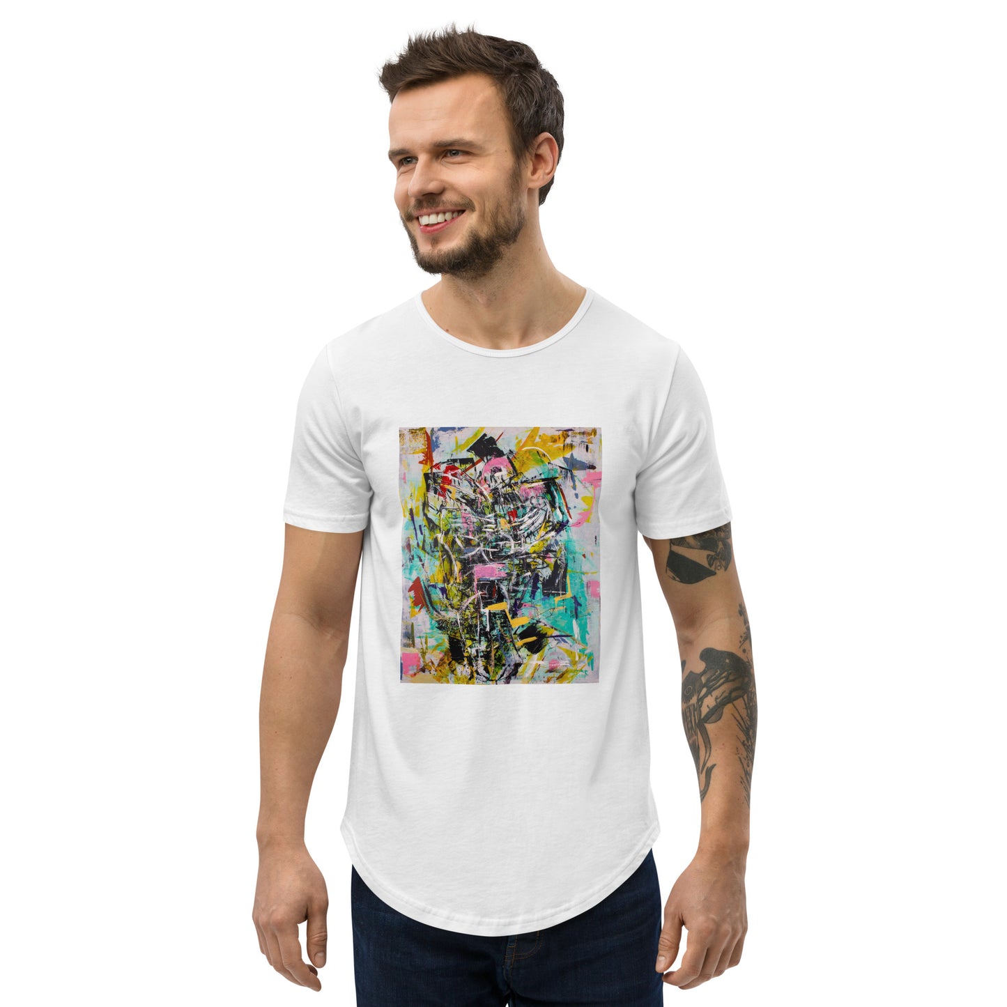 The Lovers Men's Curved Hem T-Shirt