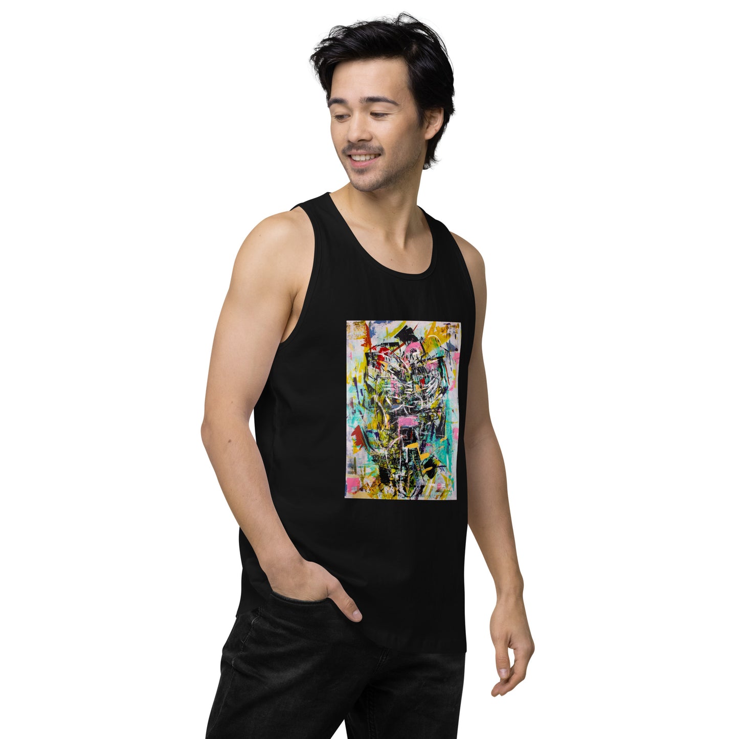 The Lovers Men’s Premium Tank Top