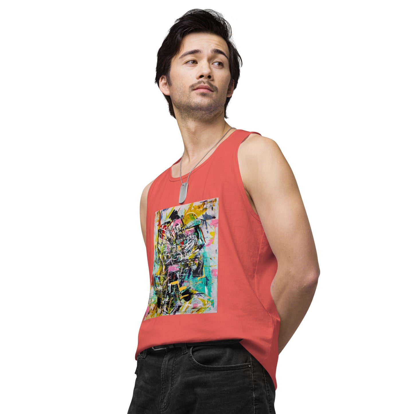 The Lovers Men’s Premium Tank Top