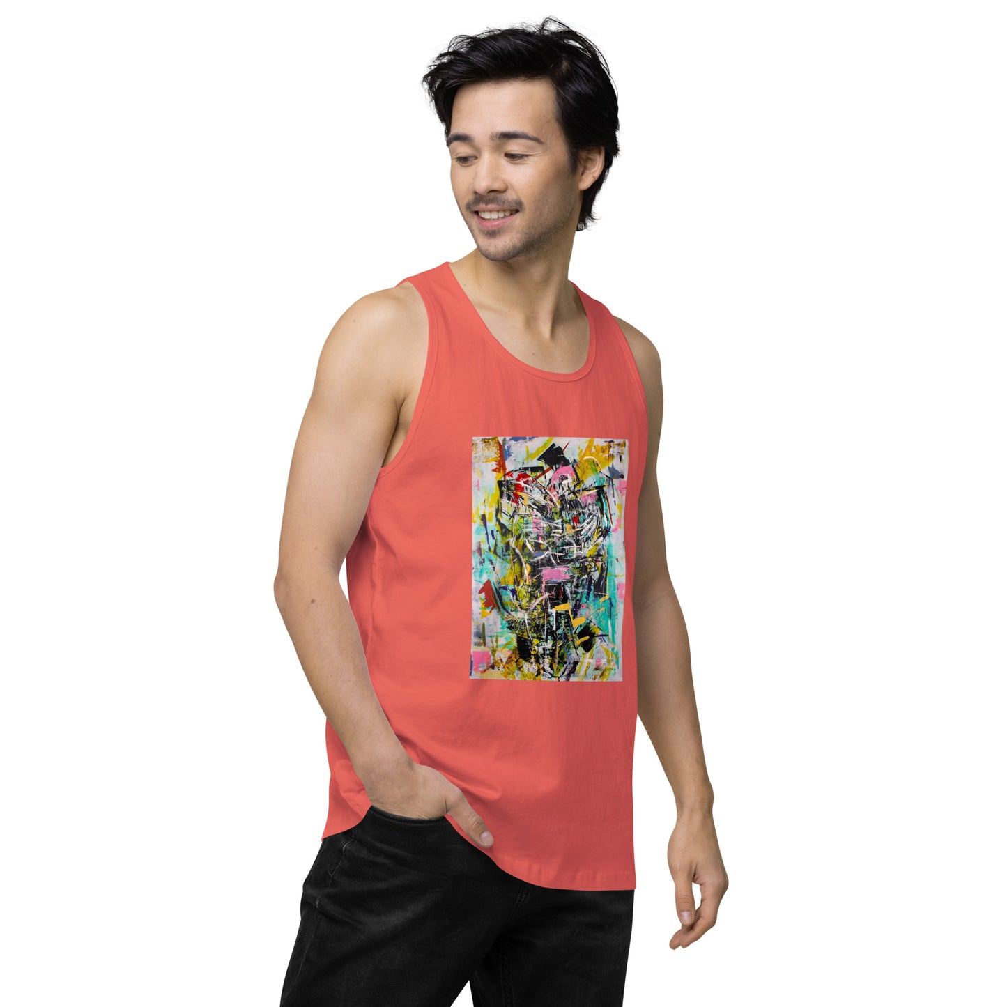 The Lovers Men’s Premium Tank Top