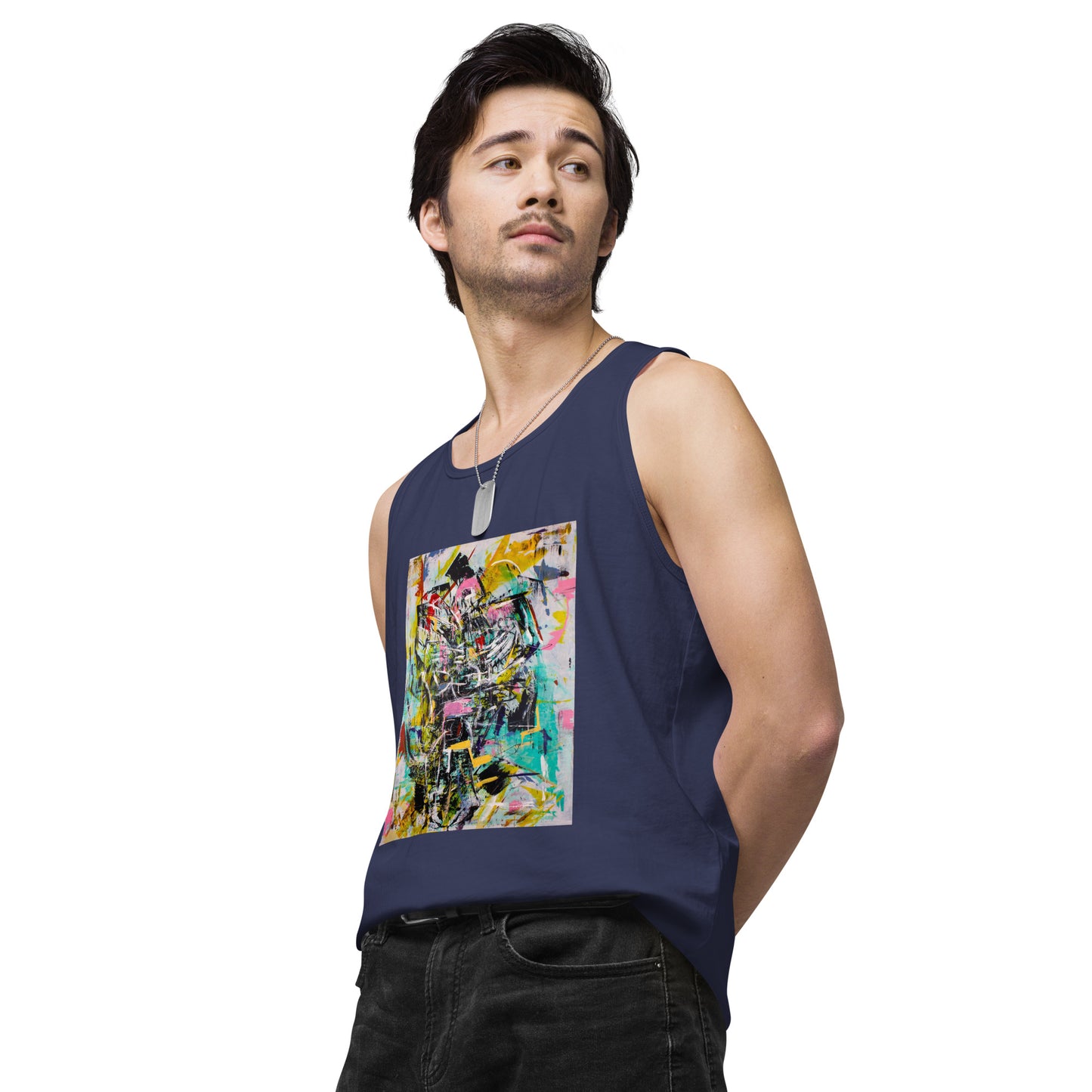 The Lovers Men’s Premium Tank Top