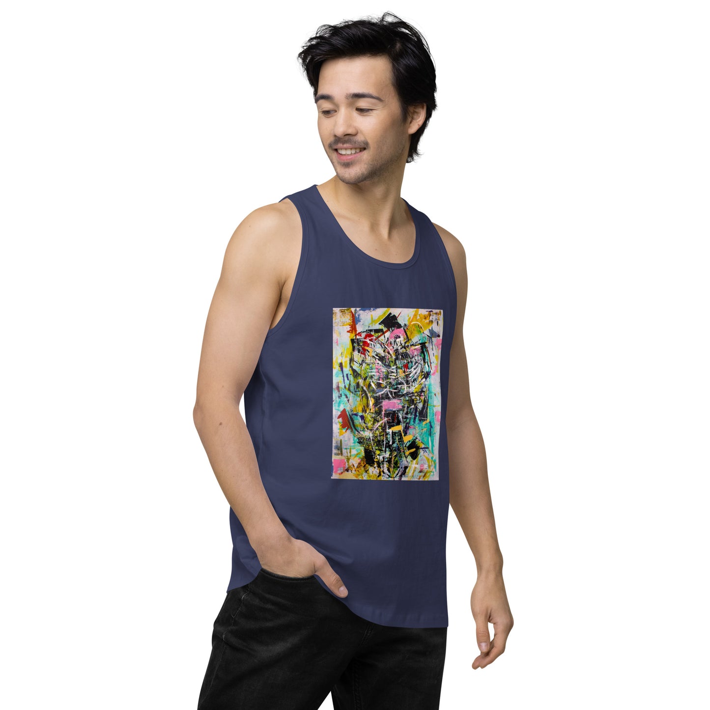 The Lovers Men’s Premium Tank Top