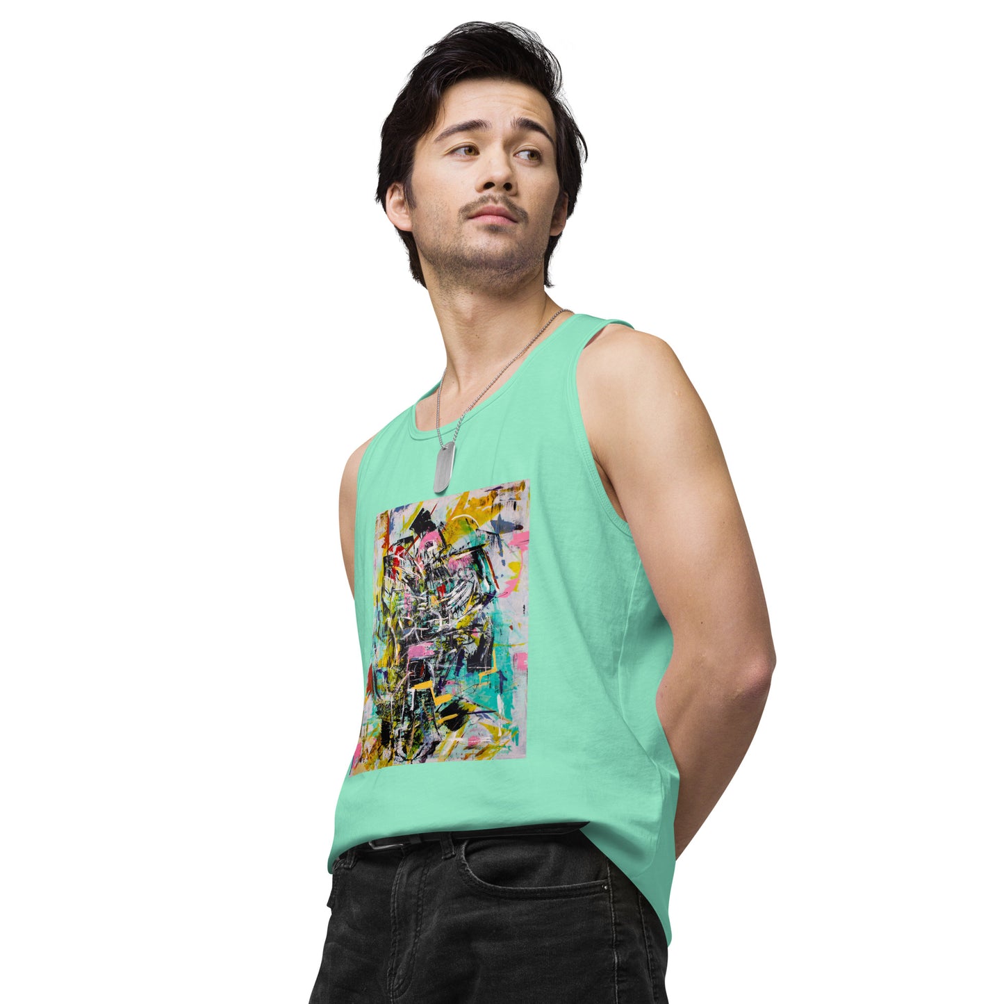 The Lovers Men’s Premium Tank Top