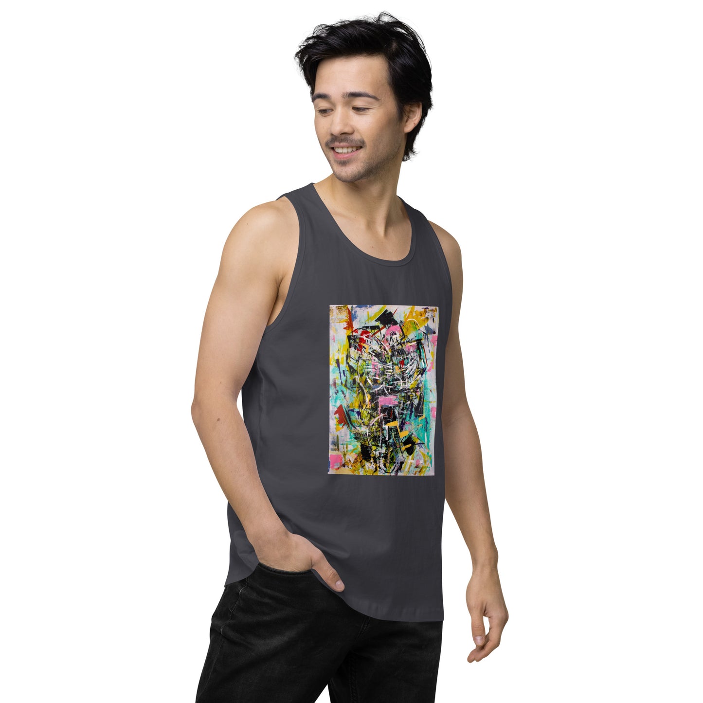 The Lovers Men’s Premium Tank Top