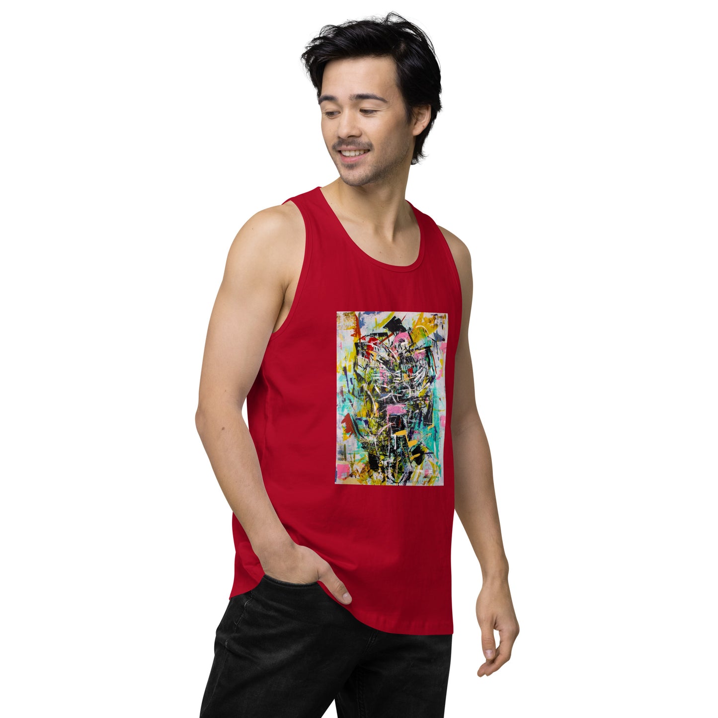 The Lovers Men’s Premium Tank Top