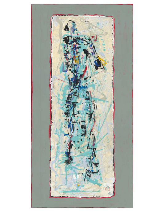 Widower in Paralysis 48 x 24 in