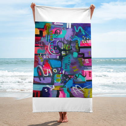 Code of Flowers Towel