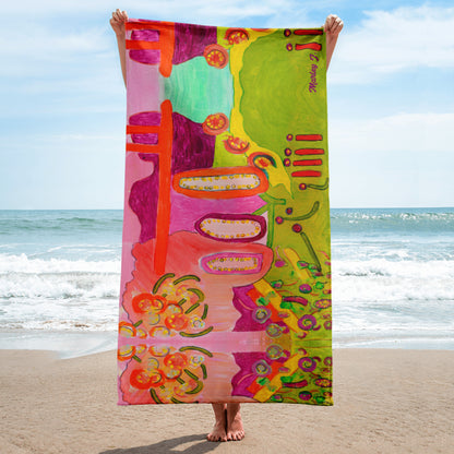 Peonies Towel