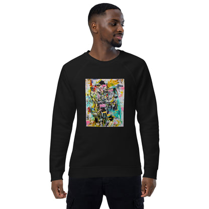 The Lovers Unisex Organic Raglan Sweatshirt