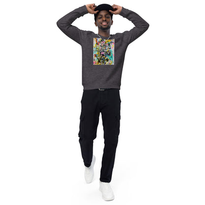 The Lovers Unisex Organic Raglan Sweatshirt