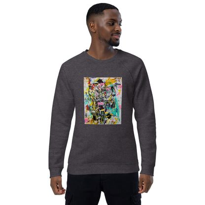 The Lovers Unisex Organic Raglan Sweatshirt