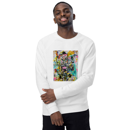 The Lovers Unisex Organic Raglan Sweatshirt