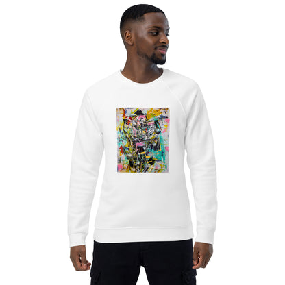 The Lovers Unisex Organic Raglan Sweatshirt