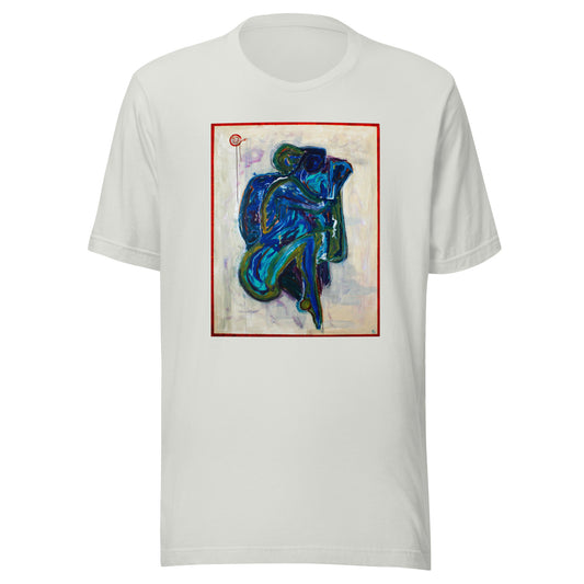 Embrace In Blue - Unisex t-shirt