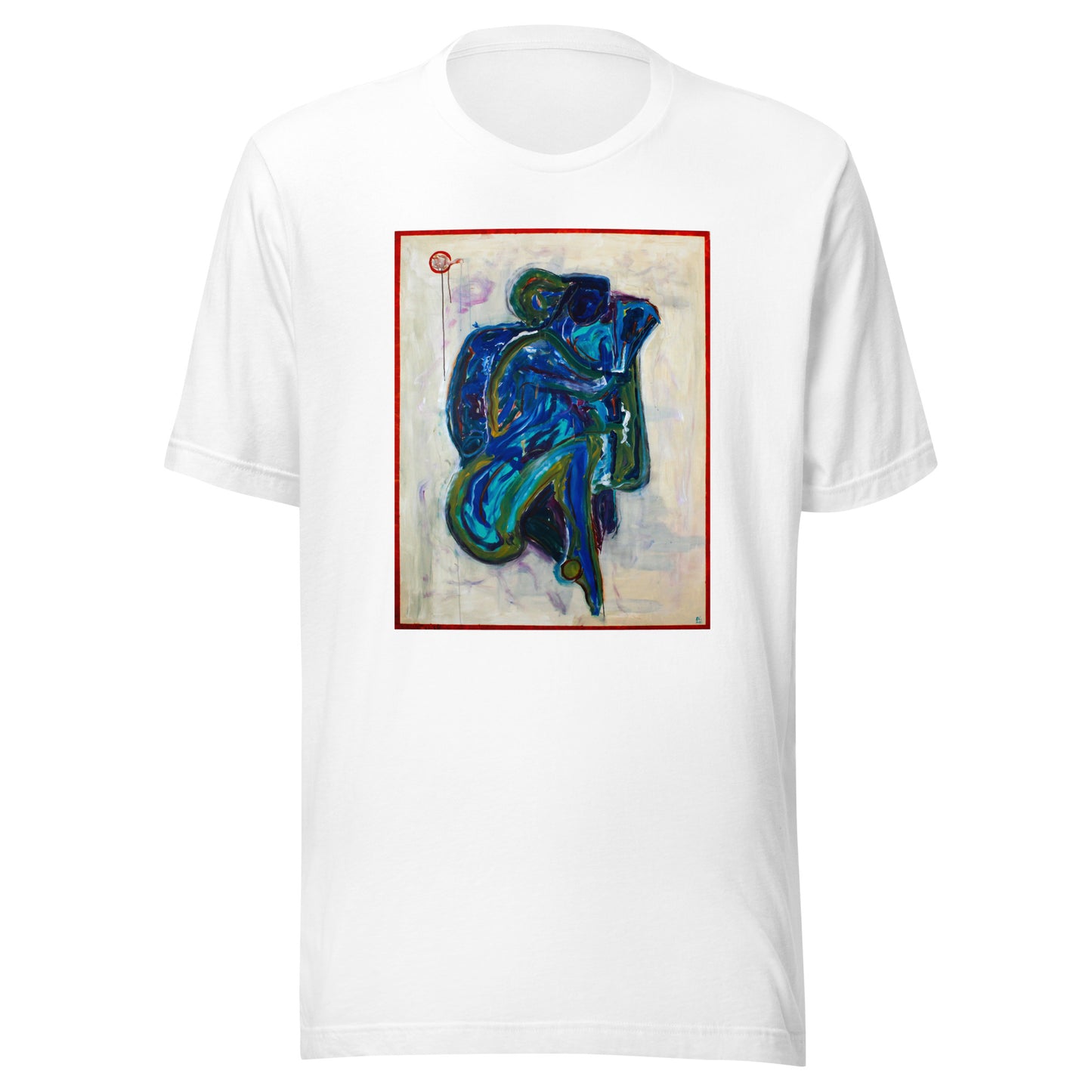 Embrace In Blue - Unisex t-shirt