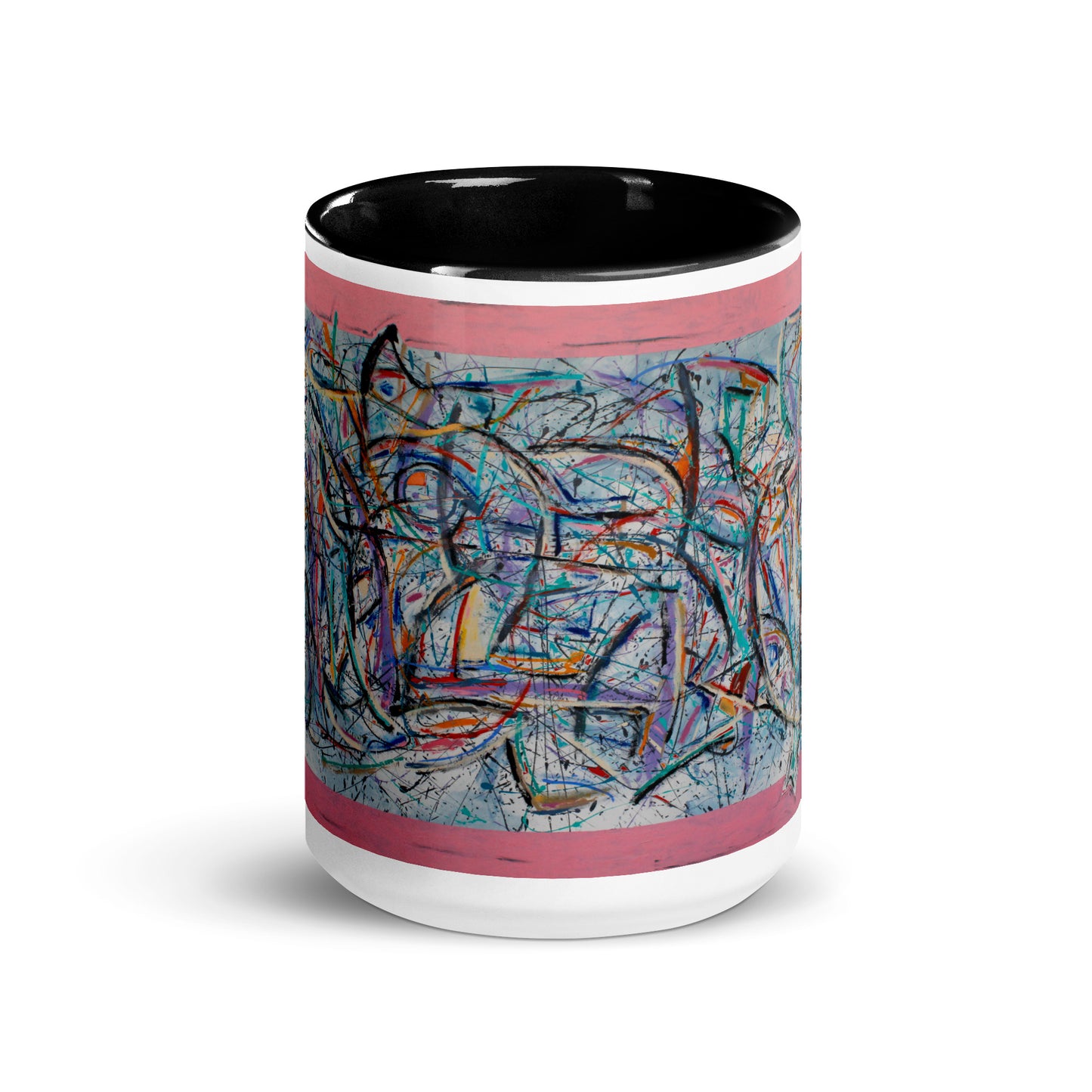 Animalistic Vitality Mug with Color Inside