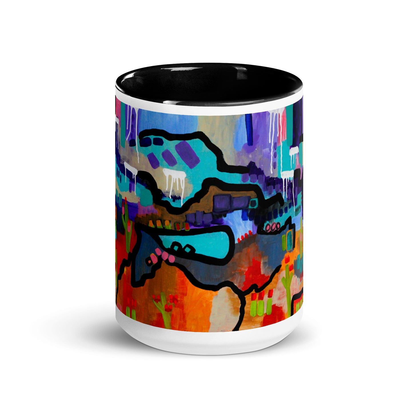 Road Trip Mug with Color Inside