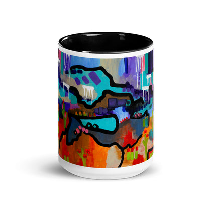 Road Trip Mug with Color Inside