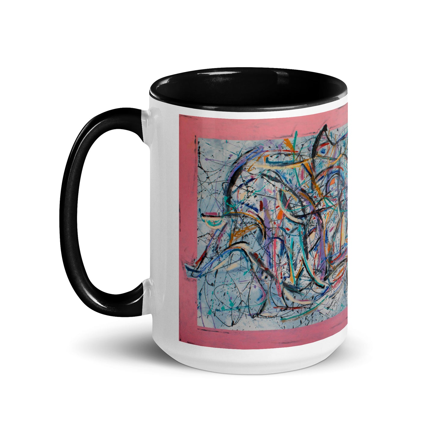 Animalistic Vitality Mug with Color Inside