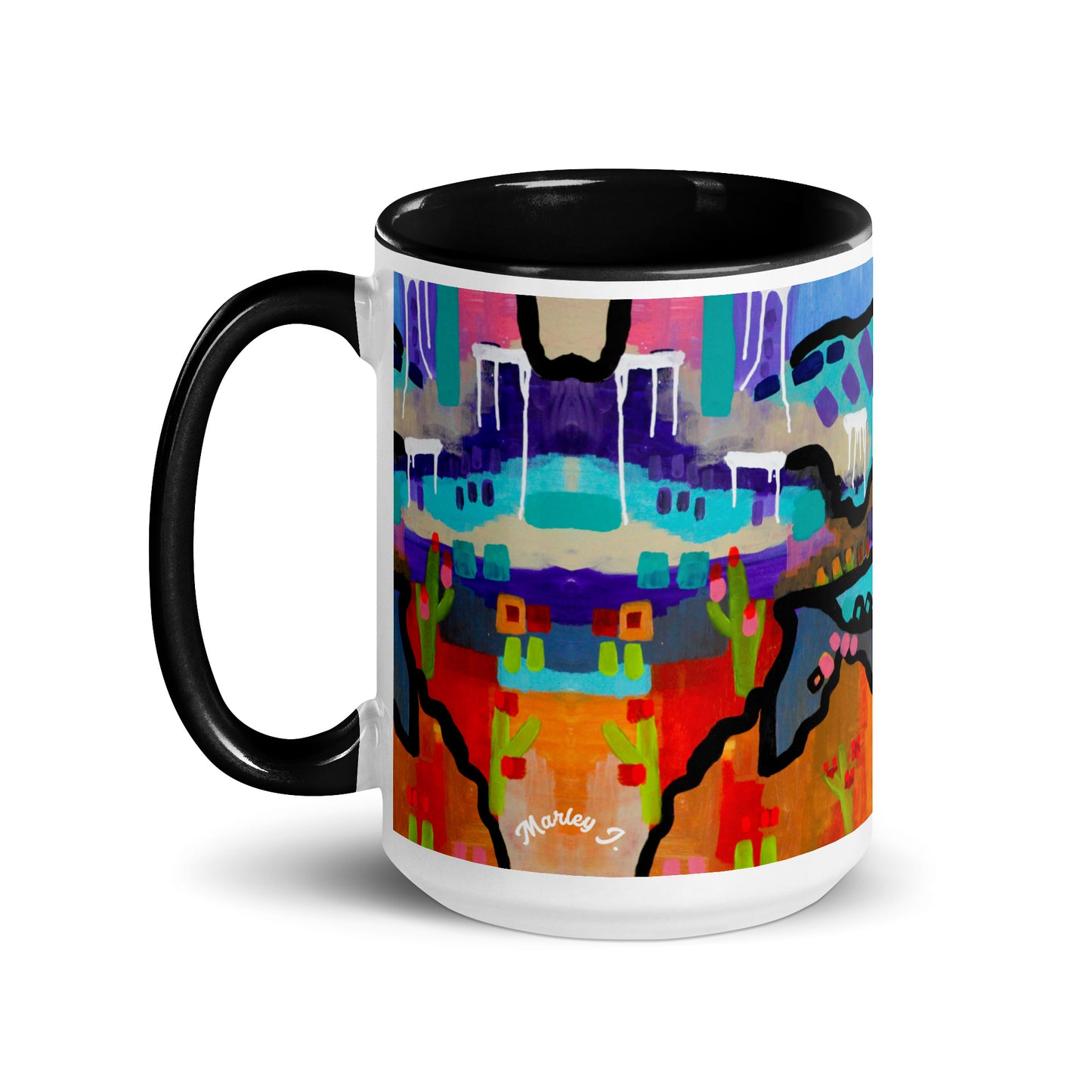 Road Trip Mug with Color Inside