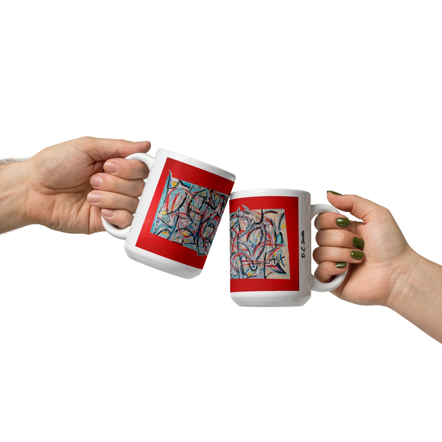 Feast White Glossy Mug
