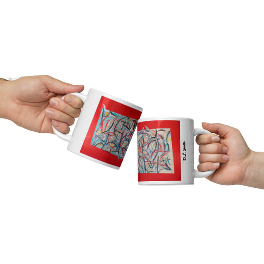 Feast White Glossy Mug