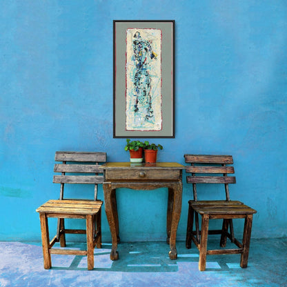 Widower in Paralysis 48 x 24 in