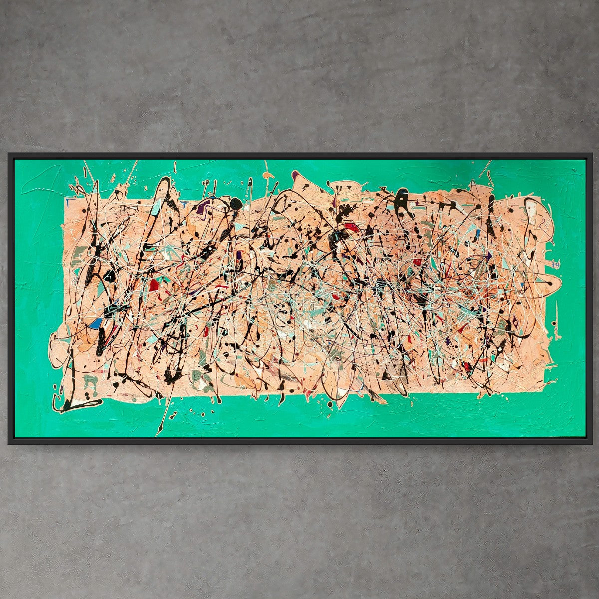 Music in the Flesh 24 x 48 in