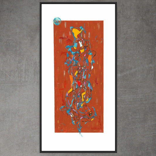 Pieces of Man 48 x 24 in - NOT FOR SALE