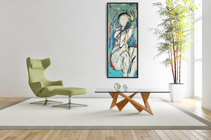 Mujer de los Muertos 23 x 60 in