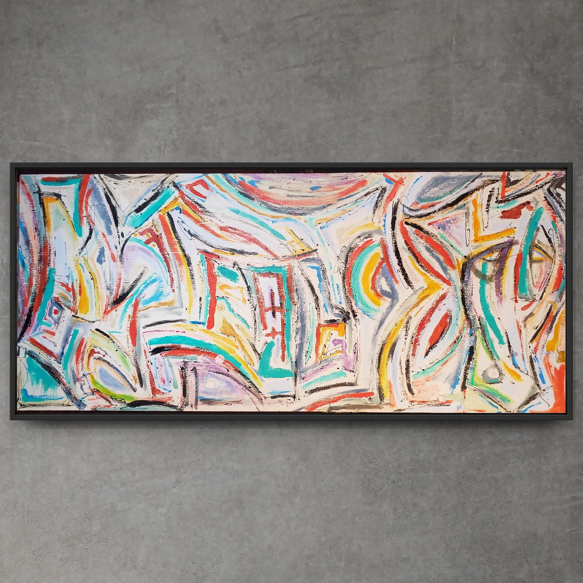 Sophisticated Beasts 23 x 60 in