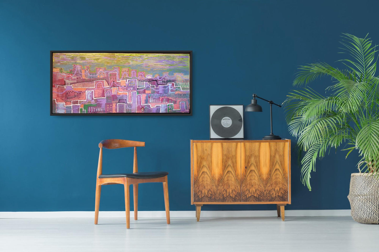 Cityscape 23 x 60 in