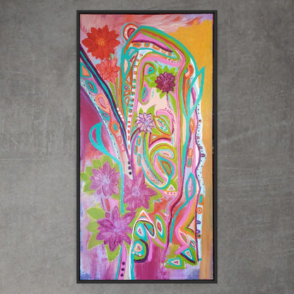 Tropical Garden 48 x 24 in