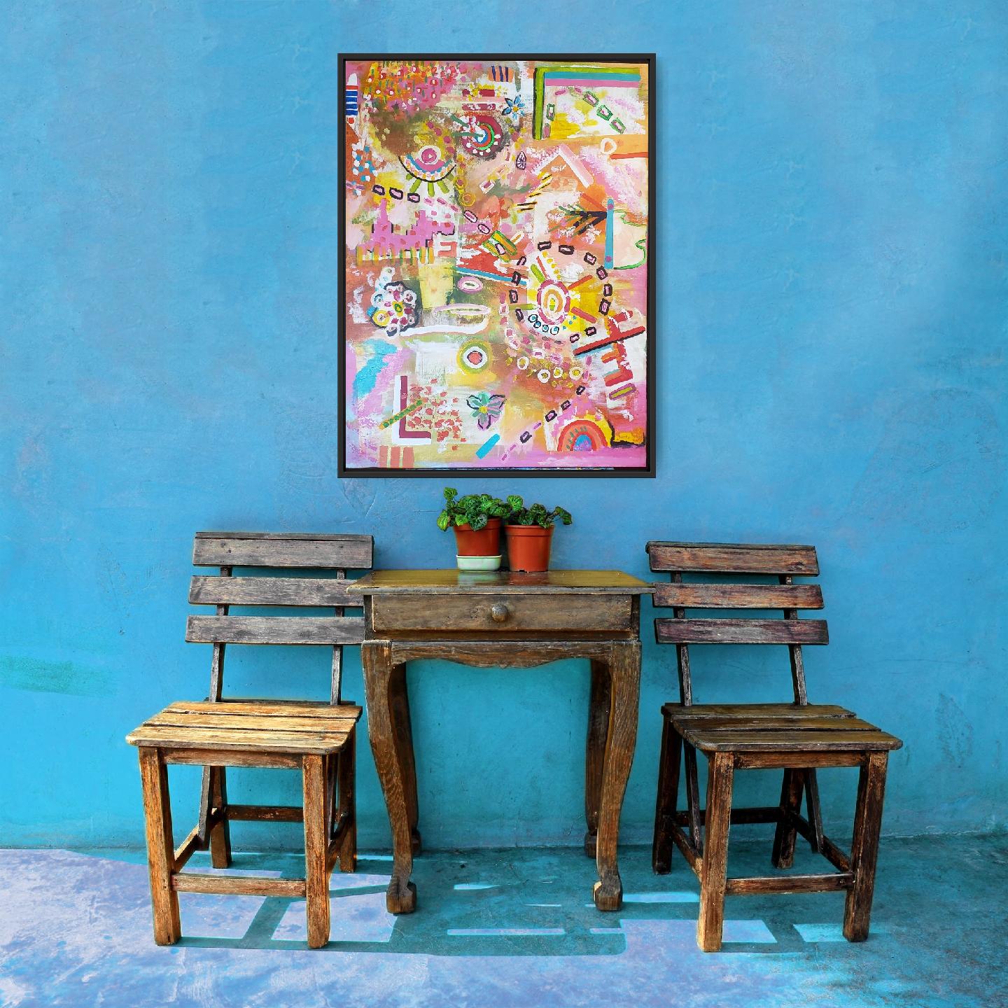 Carnival of Flowers 40 x 30 in